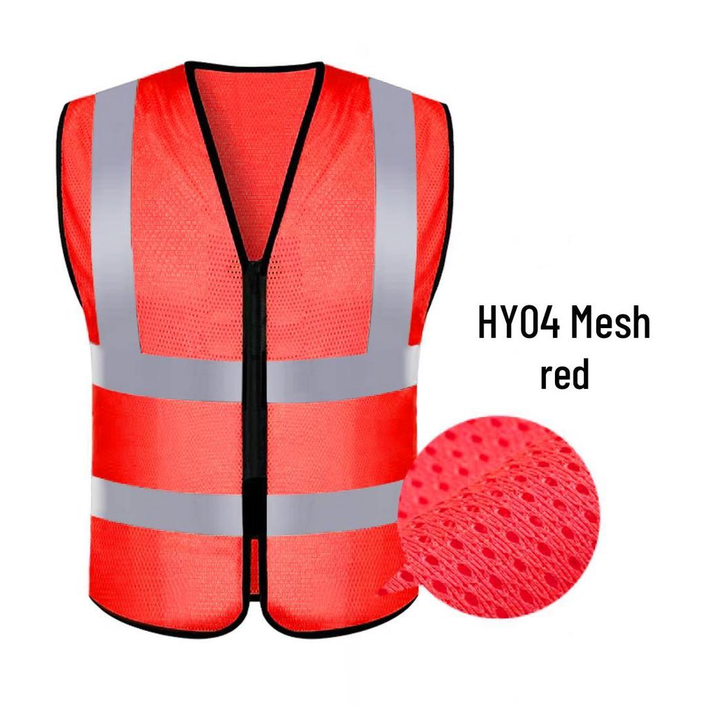 Reflective Mesh Safety Vest for Traffic and Construction Sites