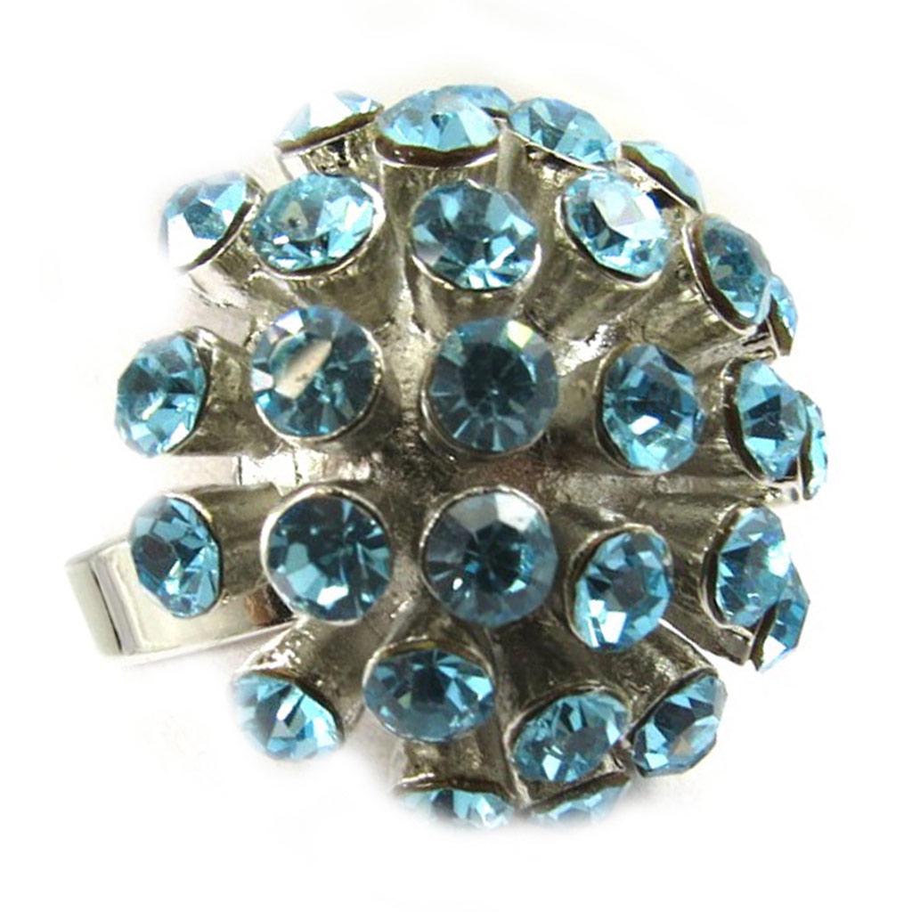 Les Trésors De Lily [E5125] - Кольцо «Фейерверк» с бирюзой