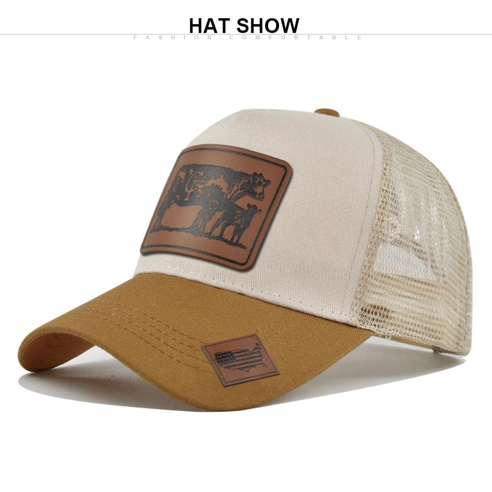 Роскошные бейсболки с изображением быка Мужские Женские Snapback Кепка Женская Мужская Кепка Фермера Солнцезащитная Кепка K-pop Дизайнерская Мужская Кепка Тракер Gorras