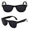 Folding Round Sunglasses Women Men Unisex  Designer Vintage Small Sun Glasses Ladies Shades Eyewear Be Easy To Carry