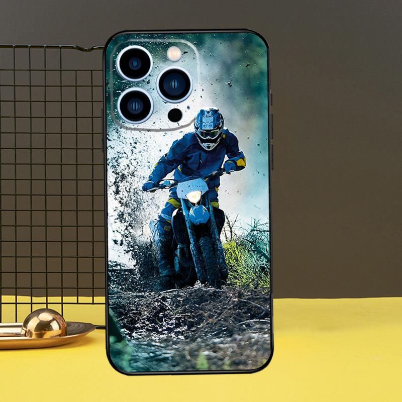 Чехол для телефона Sport Мотоцикл Мотокросс Для iPhone 13 12 14 11 16 15 Pro Max Plus Mini 7 8 X XR XS Max Чехол