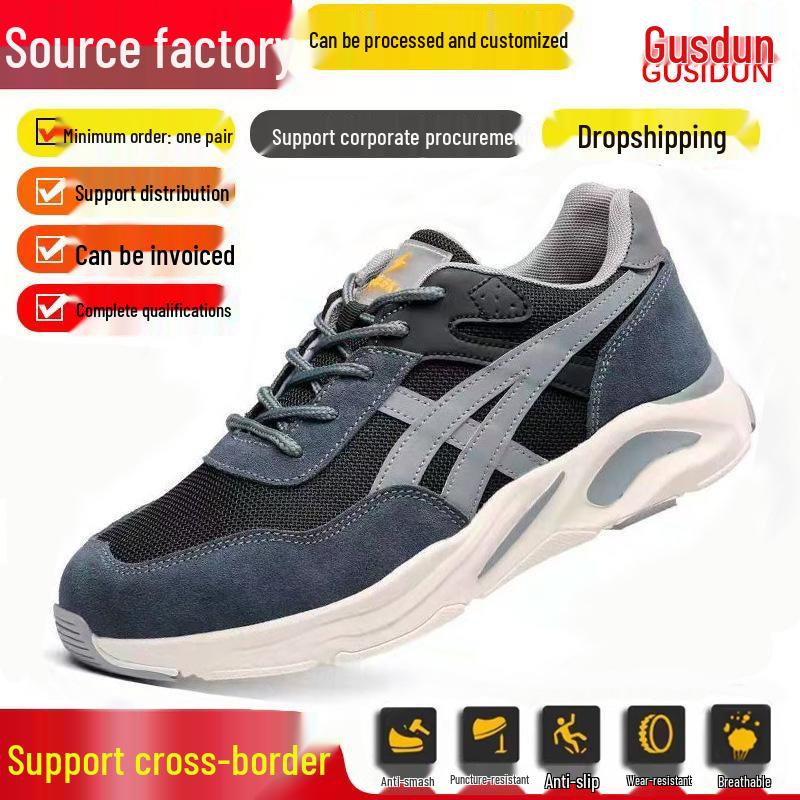 Reflective Safety Shoes: Insulated 6kV Electrician, Anti-Smash, Puncture-Resistant, Lightweight, Fashionable