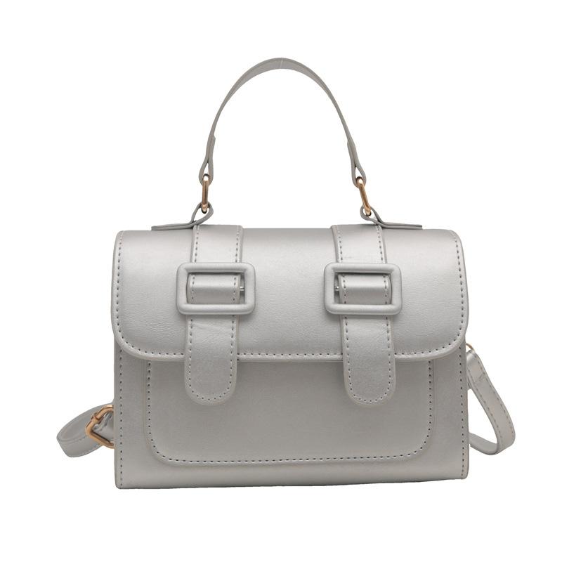 Новая сумка через плечо контрастного цвета в стиле колледжа, стильная и модная сумка через плечо, женская маленькая квадратная сумка