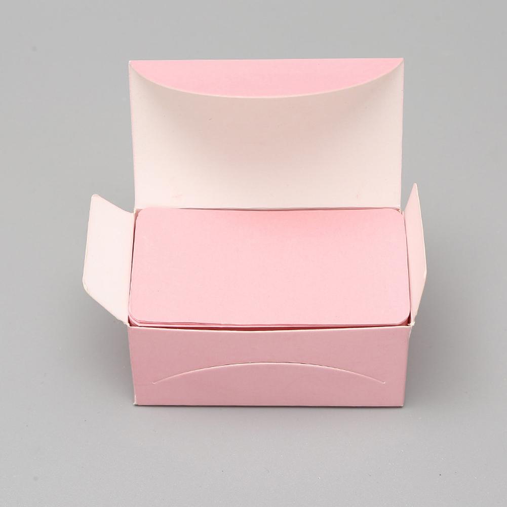 100pcs/box Diy Message Writing Card Multi-purpose Thickened Thank You Card For School Home Office