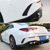 Подходит для Benz Аксессуары AMG 2020+ Cla45 Cla35 Cla200 Cla260 Задний бампер Боковые канарды Сплиттер Плавники Спойлер для кузова