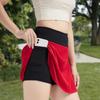 Лайкра спортивная женская одежда для гольфа шорты юбка одежда для йоги леггинсы для тренировок одежда для фитнеса 2 в 1 короткие женские колготки для корта
