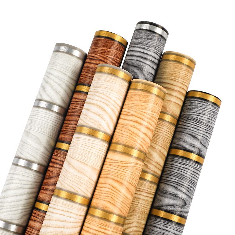 3D ПВХ Обои под Дерево с Решеткой для Спальни, Гостиной или Кабинета