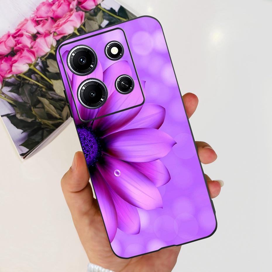 Модный Чехол-бабочка для телефона Infinix Note 30i Note30 Pro 2023 Мягкий Силиконовый ТПУ Задняя Крышка Для Infinix Note 30 Pro Note30i
