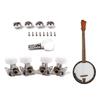 Banjos Tuning Pegs, Banjos Tuning Knobs, Banjos Tuning Key Banjos Semi-Closed Machine Head Musical Instrument Tool Set