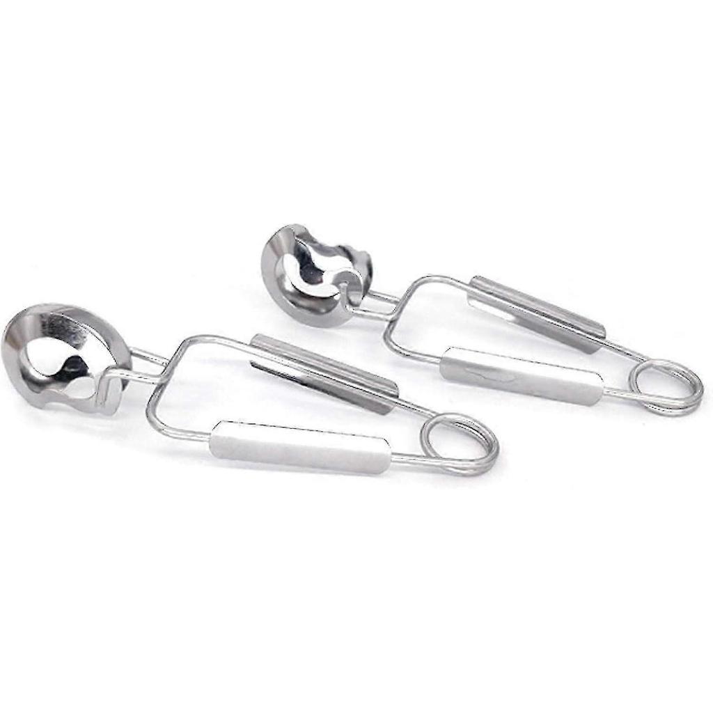 Stainless Steel Parts Snail Snail Tongs Forks Snail Clips Kitchen Food Tongs Serving Tong Mini Kitchen Tongs Easy Cleaning,for Home Restaurant Hotel,D