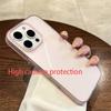 Мягкий матовый прозрачный чехол для iPhone 16 15 14 Pro Max Plus 13 12 11 XR XS XsMax 8 противоударный силиконовый бампер