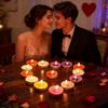 10 шт. Романтические декоративные чайные свечи, бездымные и без запаха, свадебные принадлежности, романтический декор, креативная свеча-сердце