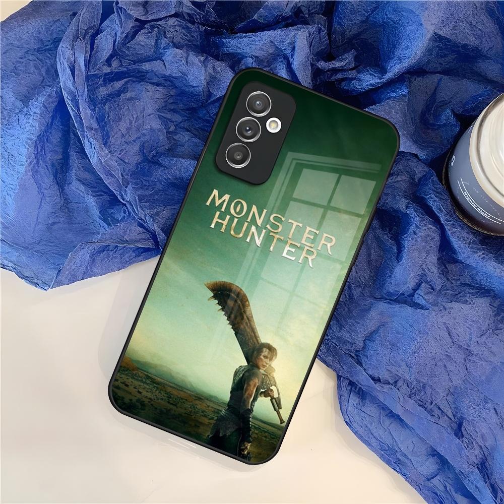 Чехол для телефона Game Monster Hunter World для Samsung S25 S24 S30 S21 S23 S20 S22 Fe S10 E S9 Note 20 Pro Ultra Plus стеклянная крышка