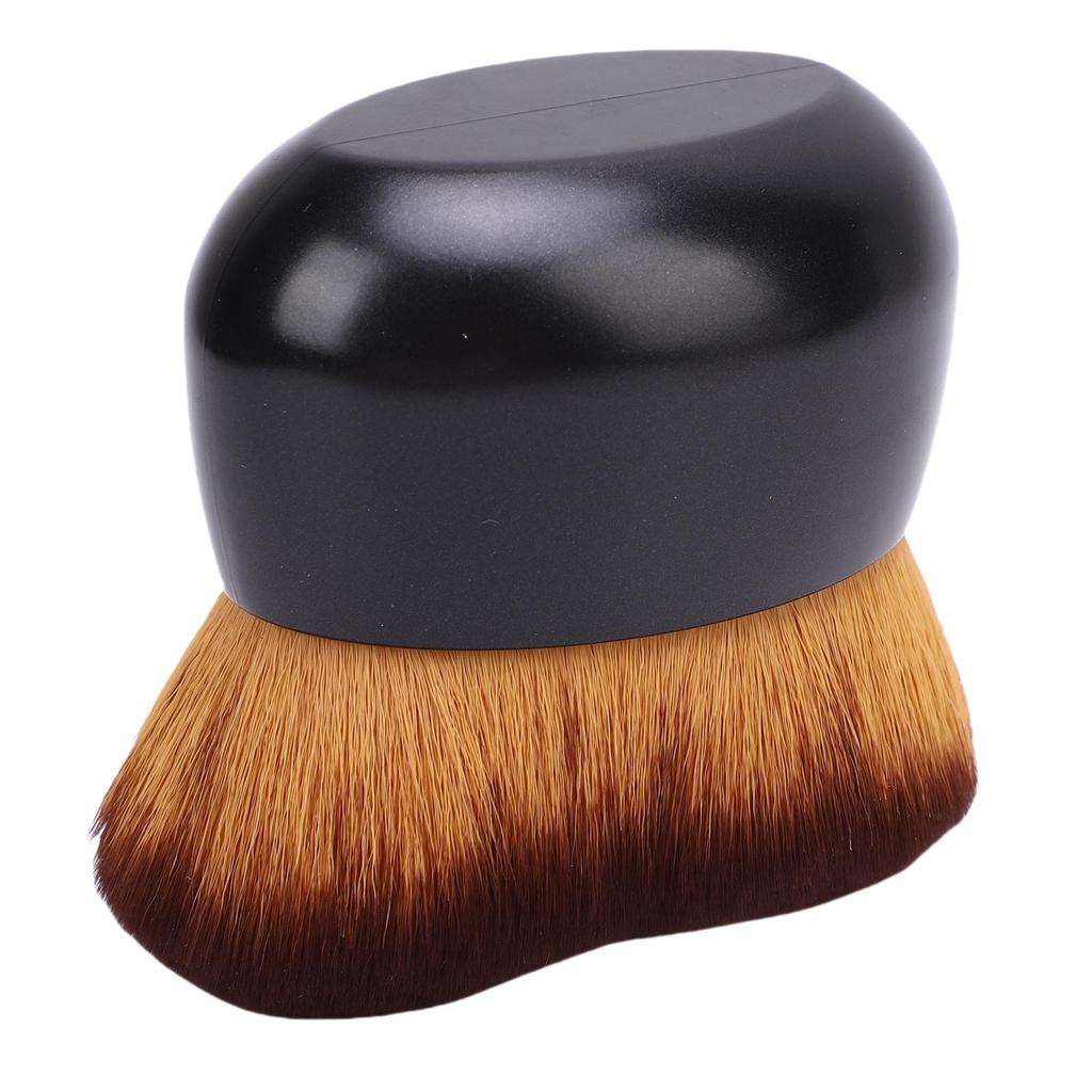 Кисть для автозагара для лица и тела, мягкая кисть с волнистой головкой, аппликатор для загара, кисть для растушевки для равномерного покрытия