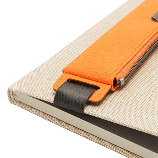 Color Chart Band Pencil Case B5 Lantern Traveler's (73 Cherry)