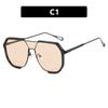 Women's Sunglasses, One-piece Sunglasses, Men's and Women's Fashion Large-frame Sunglasses