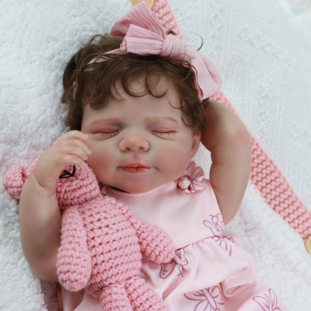Новая полностью виниловая кукла Reborn Baby Pascale 50 см полностью виниловая кукла Reborn Baby