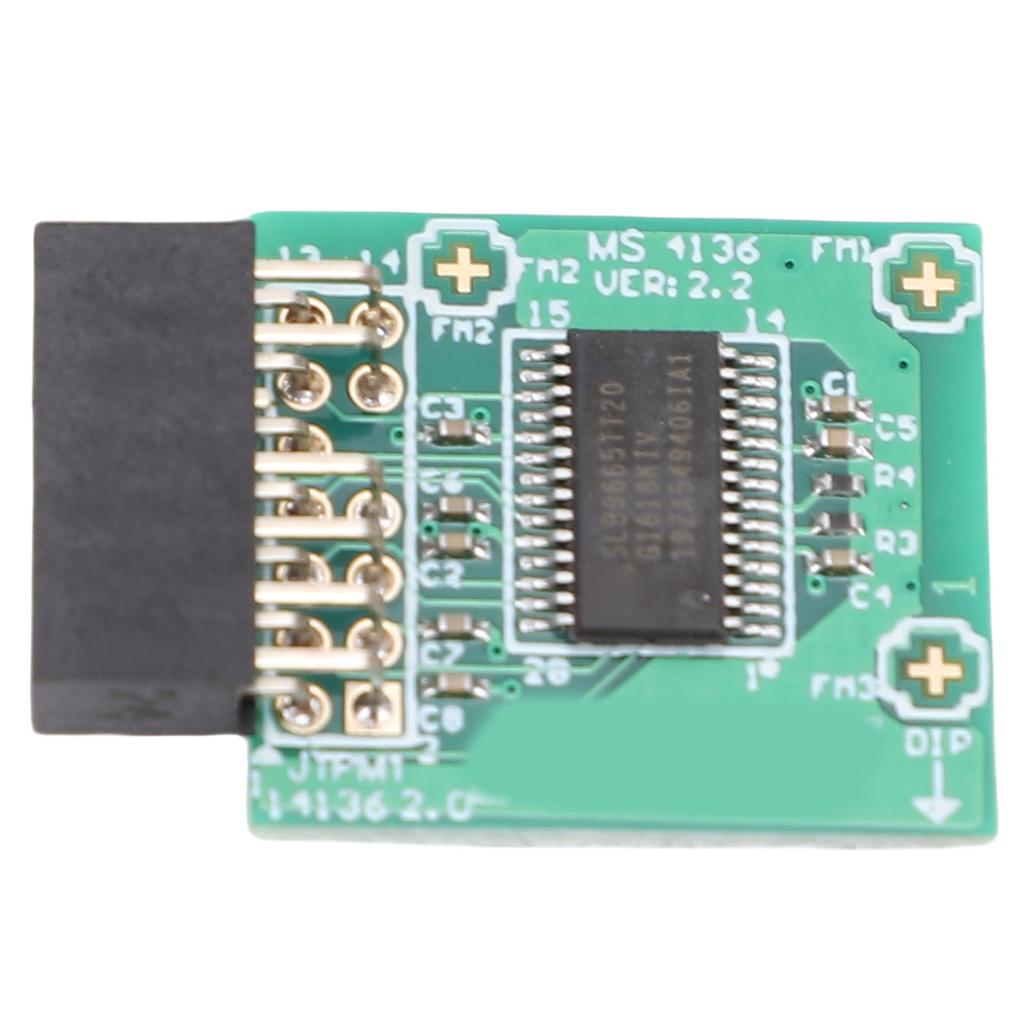 Модуль безопасности шифрования TPM2.0 MS 4136 14-контактный Улучшенная безопасность Быстрая передача данных Доверенный