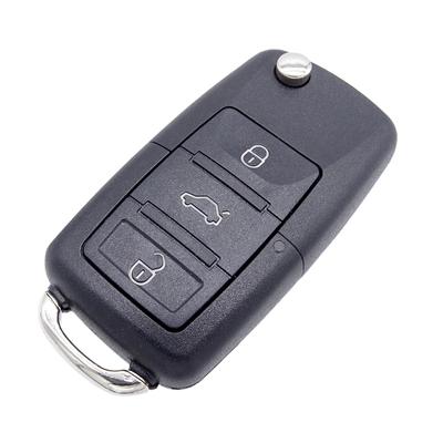 3-кнопочный откидной складной корпус дистанционного ключа для VW Volkswagen Golf Polo T5 Passat Skoda Beetle, чехол для автомобильного ключа