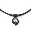 Colantotte TAO ARC Matte Black X L Necklace, Black,