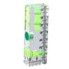 Mini Level Ruler with 1 Magnet Small Acrylic Level Tool for Horizontal and Vertical Measurement 75x25x15mm