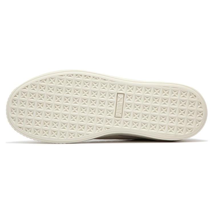 Puma Suede Platform Cutout - Женские кроссовки Silver Mist Grape Серо-зеленый с подсветкой Grape-Mist 397233-03