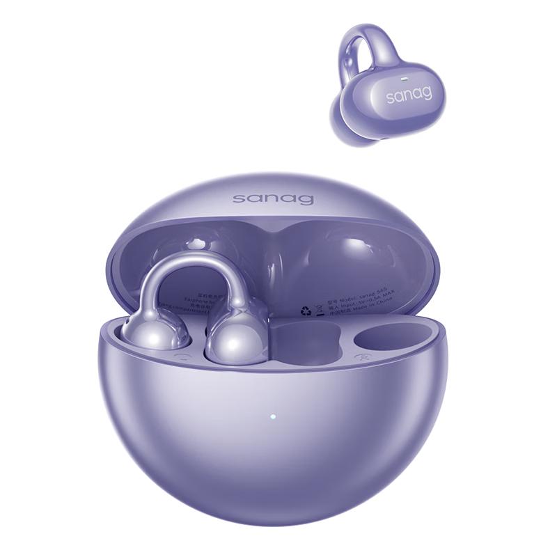 Беспроводные Bluetooth-наушники с открытым ухом, с клипсой, Sanag S6S Pro