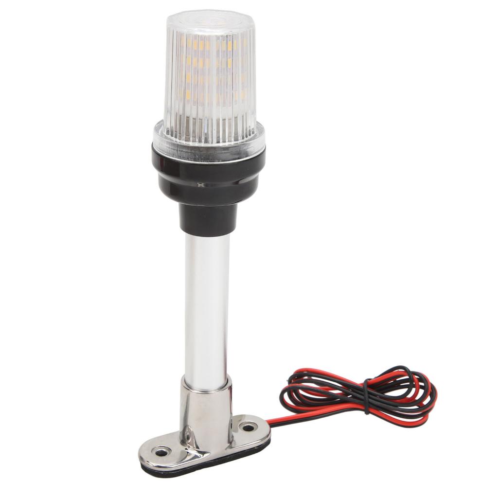 8 Inch Boat Stern Light Warm White High Visibility IP66 Waterproof Boat Navigation Anchor Lights For Fishing Boats