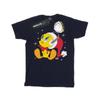 Looney Tunes Womens/Ladies Christmas Tweety Cotton Boyfriend T-Shirt