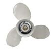 Boat Propeller 9 1/4x11 Fit for Yamaha Outboard 9.9HP-15HP 3 Blades Aluminum 8 Tooth OEM NO: 63V-45943-00-EL 9.25x11