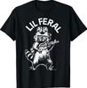 Lil Feral Funny Tactical Raccoon Military Law Enforcement T-Shirt