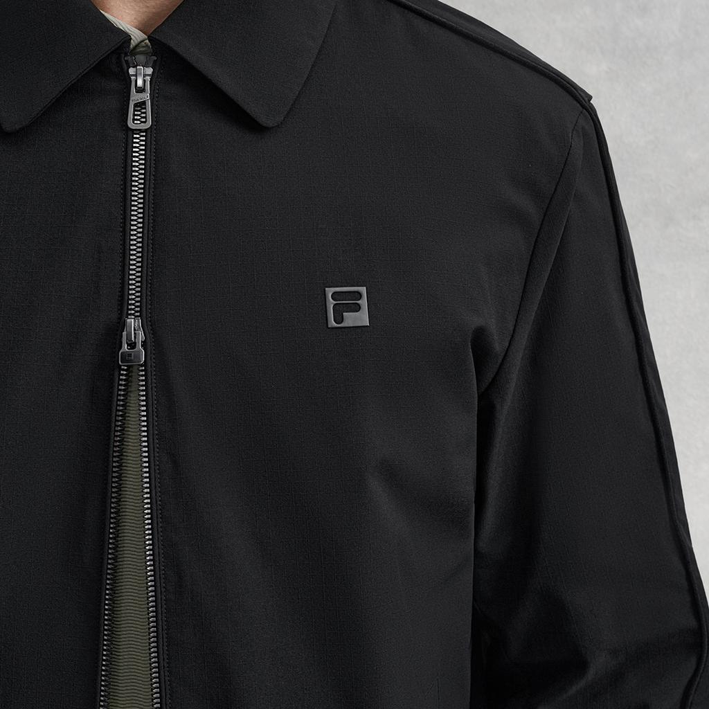 FILA Golf Series Vintage Minimalist Classic Sports Casual Comfortable Woven Jacket Men jackets A11M615710FBK