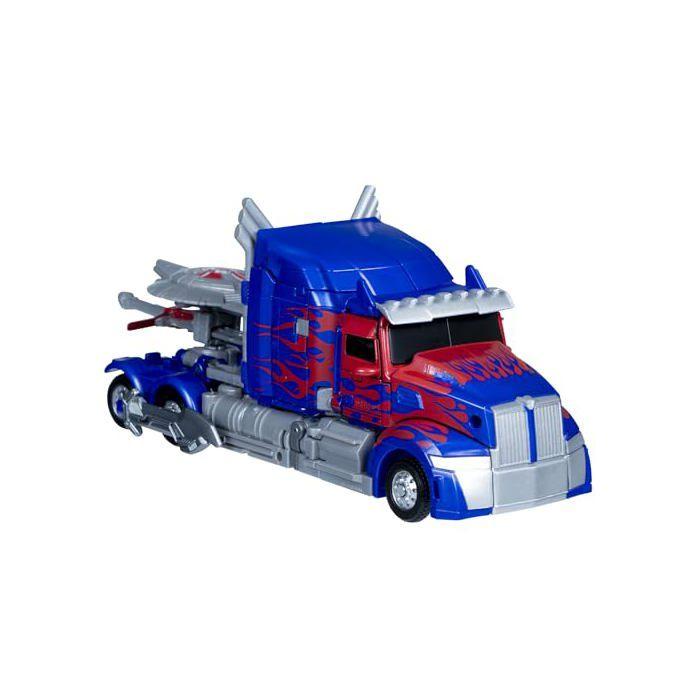 Figurine d'action - Transformers - Optimus Prime - Classe Leader - 21,5 cm - Conversion 44 étapes
