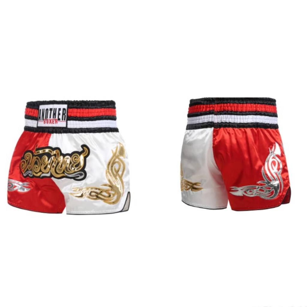 Шорты для тайского бокса, штаны высшего качества для борьбы, кикбоксинга, ММА, для мужчин и женщин, детские с вышивкой, оборудование для тренировок по боксу, боевым искусствам