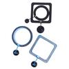 1Pc Aquarium Feed Ring Fish Tank Station Floating Food Tary Square/Circle Feeder