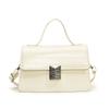 Chic Small Square Bag For Women 2024 Summer Trendy Pu Leather Crossbody Bag
