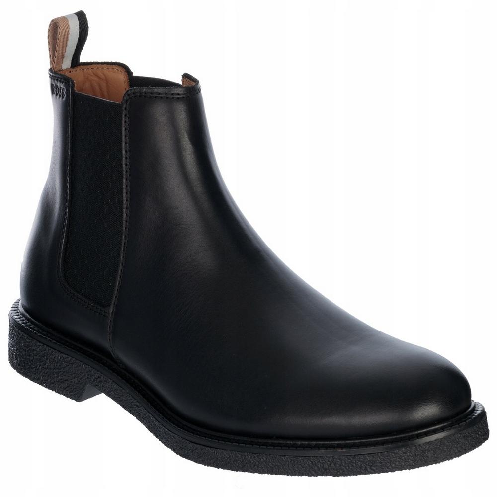 Boss Mens Tunley Leather Chelsea Boots