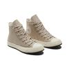 Converse Chuck Taylor All Star High Beach Stone Women Sneakers Grey Egret A02875C