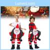 Holiday Inflatable Costume With Christmas Santa Claus For Party Wear Adults Children