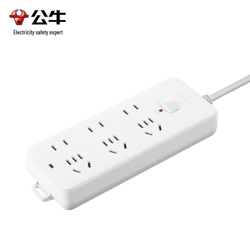 BULL GN-402 National Standard 6-Outlet Power Strip