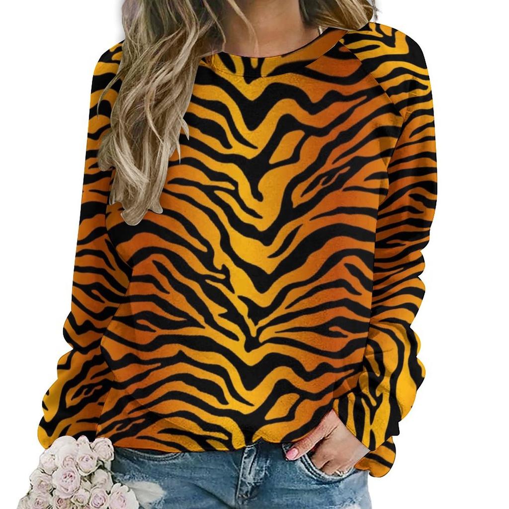 Женская толстовка с капюшоном с принтом в виде радужных полосок и круглым вырезом, с длинным рукавом, симпатичная повседневная толстовка с капюшоном, свободная, большого размера, модная толстовка с капюшоном