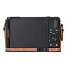 ZV1F Чехол-сумка из ПУ кожи для камеры Sony ZV-1F ZV1F, чехол на весь корпус с ремешком