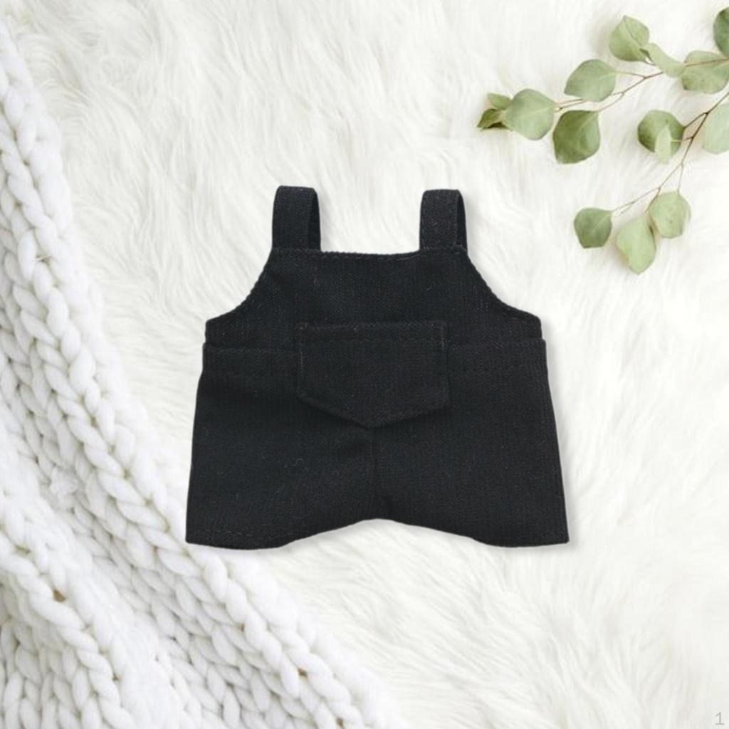 Кукольные штаны с подтяжками, аксессуары для костюмов, одежда ручной работы для 6-дюймовых кукол-мальчиков, девочек