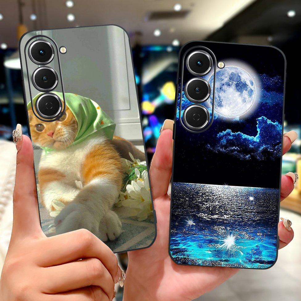 Чехол для Tecno Spark 40Pro KM6 Чехол для Techno Spark 40 Pro Чехол Силиконовый Роскошный Бабочка Любовь Мода Цветы Крутой Расписной