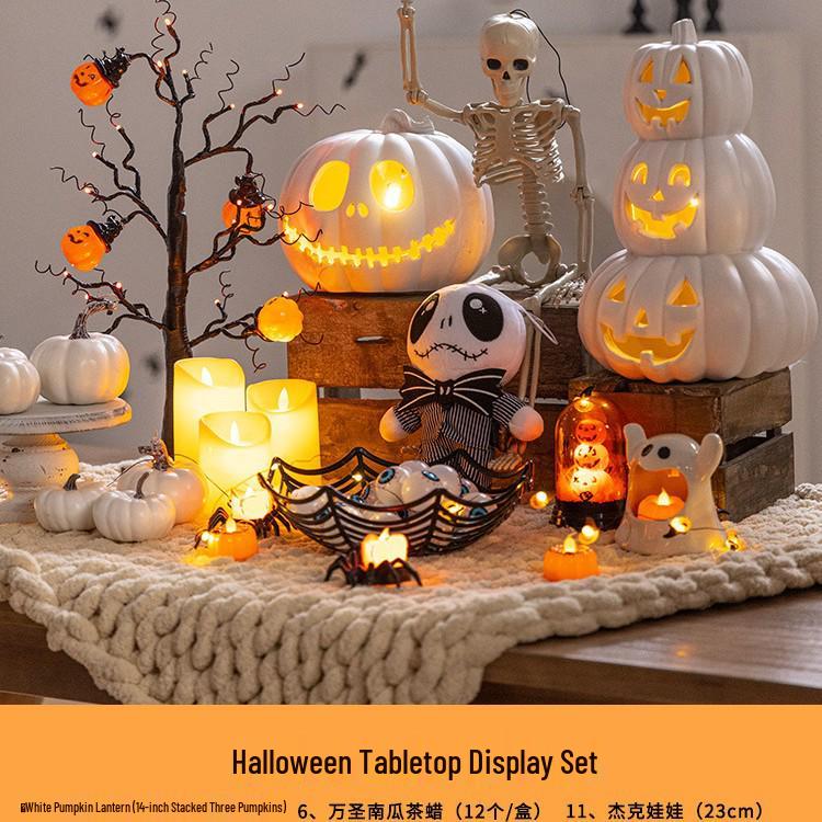 Светящийся тыквенный фонарь на Хэллоуин Набор для украшения вечеринки