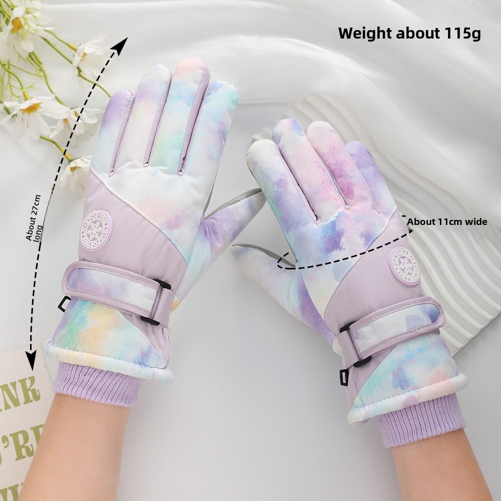 New Waterproof Ski Gloves Coldproof Winter Gloves Touchable Screen Warm Windproof Coldproof Gloves Kids