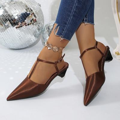 2024 универсальные женские сандалии летние новые модные туфли с острым носком женские сандалии большого размера на высоком каблуке для женщин