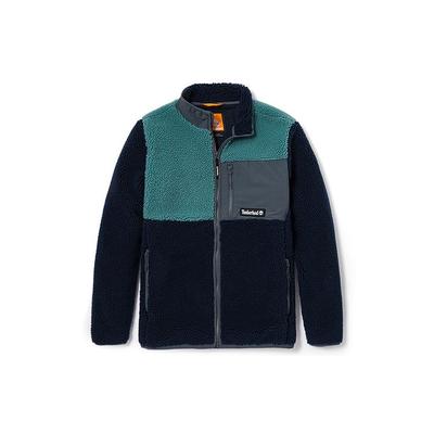 Timberland Флисовая куртка для активного отдыха унисекс куртки темно-сапфирово-синего цвета крабово-зеленого цвета A5PUP-EG1
