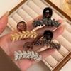 Exquisite Rhinestones Hair Side Clip Glitter Shiny Hair Clip Trendy Headdress  Girls