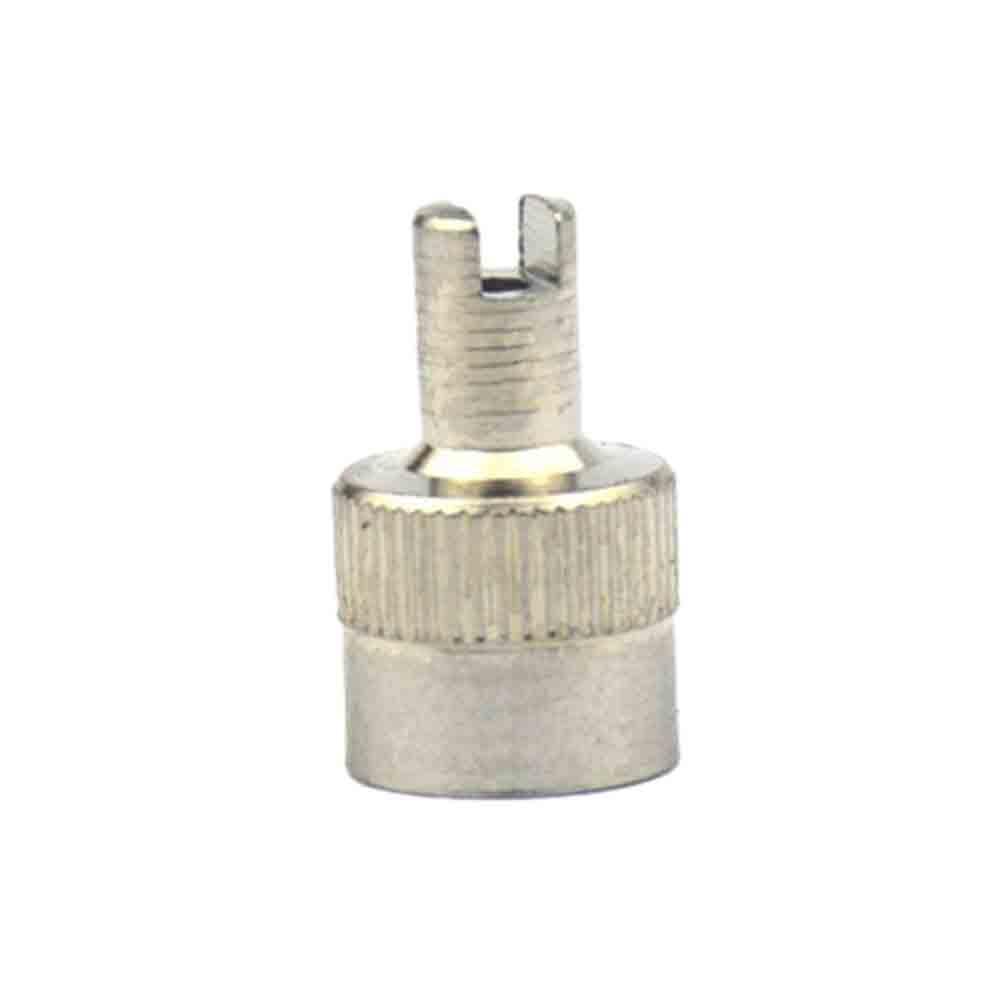 Колпачки ниппелей шин Аксессуары Автомобильные Медные Детали Серебристые